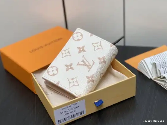 Cheap VUITTON way LOUIS WALLET-11*8.5*3.5cm milky 0630